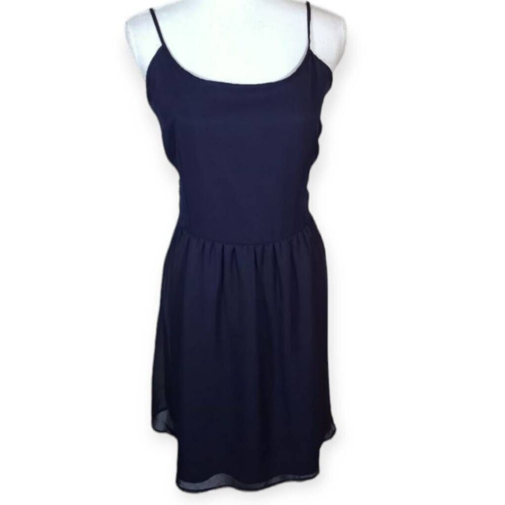 C NAVY DRESS SZ.XL EUC.